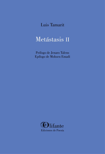 Libro Metã¡stasis Ii