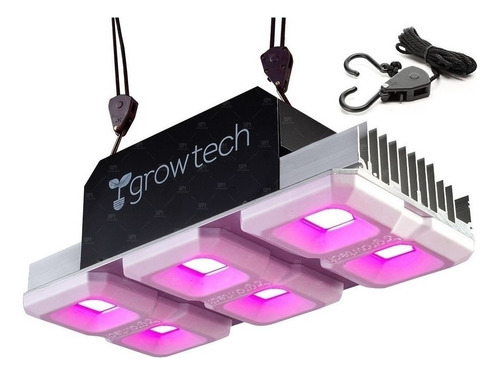 Panel Led Growtech Cultivo Indoor 300w Con Polea