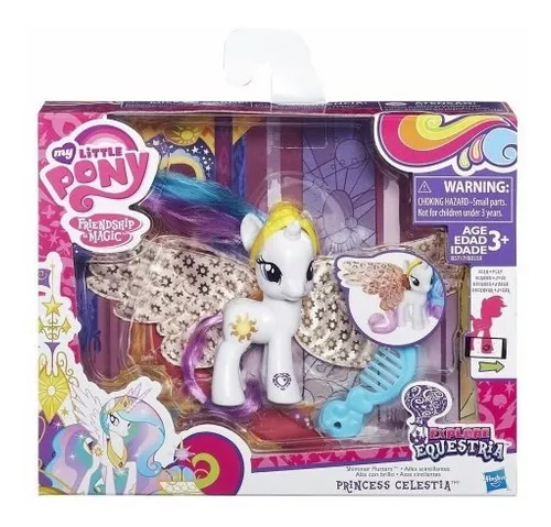 Locomotiva Brinquedos - My Little Pony Princesas Princesa Celestia da  Hasbro. 🦄 A Princesa real é brilhante como o sol! 🌞 #locomotiva # brinquedos #crianças #brincar #franca #ribeirao #kids #toys #brinquedo  #presente #presentes #diversão