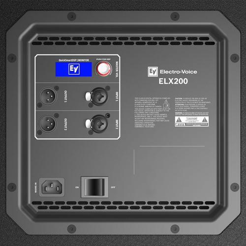 Caixa Sub Ativo 1200w 12'' Electro-voice Elx200-12sp Nf-e