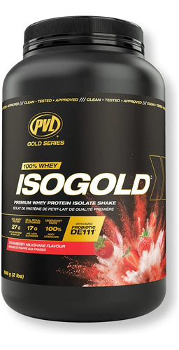 Proteina 100% Whey Isogold 2 Libras - Pvl - Con Probióticos