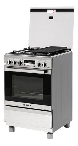 Cocina A Gas 4 Quemadores Bosch Pro 449 Hsg45i20se