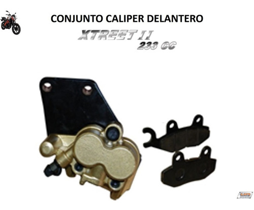 Caliper Freno Delantero Moto Um Xtreet Original