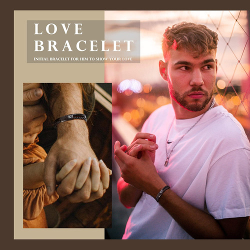 Pulsera De Cuero Para Hombre Ideas De Regalo Para Niño Adole