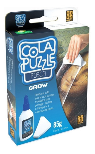 Cola Puzzle Grow Para Quebras Cabeça Fosco