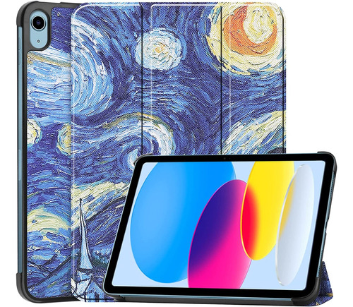 Funda Smart Para iPad Mini 6 Noche Estrellada