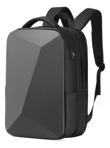 Mochila Antirrobo Para Laptop, Impermeable, Expandible, 15.6 Pulgadas, Con Puerto De Carga Usb, Bloqueo Tsa, Mochila Rígida De Viaje De Negocios