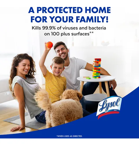 Spray Desinfectante Lysol Household Cleaning 560 Ml Crisp Li