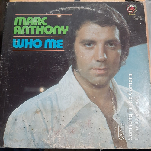 Vinilo Marc Anthony Who Me Si2