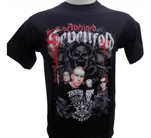 Remera De Avenged Sevenfold Vs Modelos Rockería Que Sea Rock