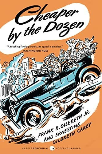 Book : Cheaper By The Dozen (perennial Classics) - Gilbreth