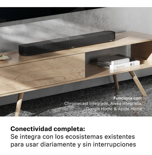 Imagen 6 de 10 de Sennheiser Ambeo Soundbar | Plus Con Sonido Inmersivo 3d Color Negro