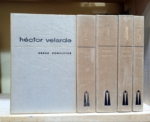 Héctor Velarde - Obras Completas En 1 Ed. / 5 Tomos. Firmado