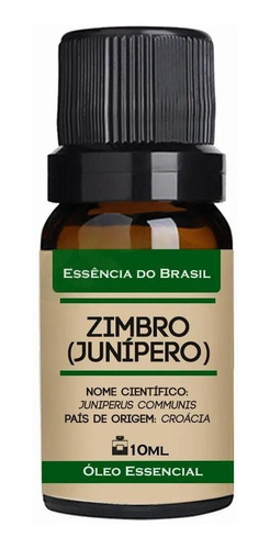 Óleo Essencial Zimbro (junípero) 10ml - Puro E Natural