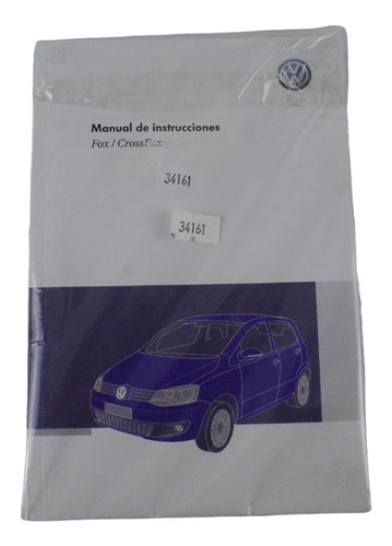 Manual Instruções - Crossfox, Original Volkswagen