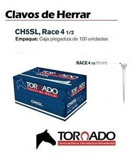 Clavos De Herrar Race 4 1/2 (caja)