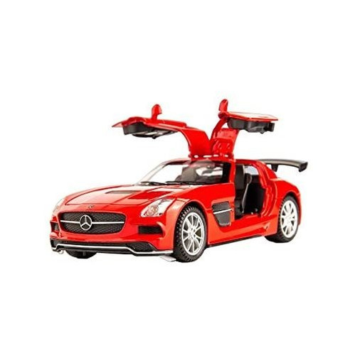 Iooboo Aleación Coleccionable Benz Rojo Sls Amg Coche 8y3p0