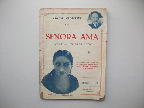 Señora Ama - Lola Membrives - Jacinto Benavente