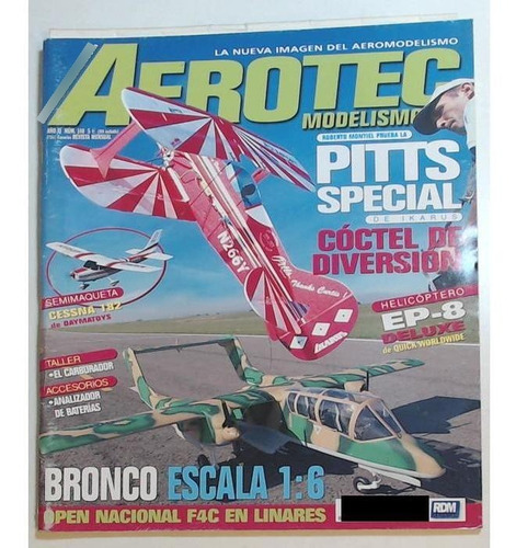 Revista Aerotec Modelismo Rc 140 Año Xi Pitts Special 