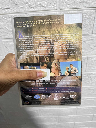 Dvd: Amores Clandestinos C/ Richard Egan É Sandra Dee Leg (Usado)