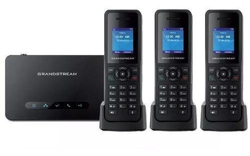 Base Telefono Grandstream Dp750 10sip + 3 Handy Dp720