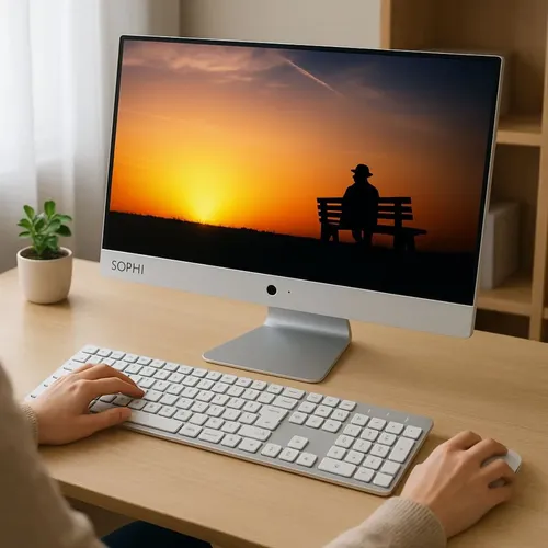 Computador All In One I7 16gb Ssd 256gb 23.8 Windows 11 Wifi