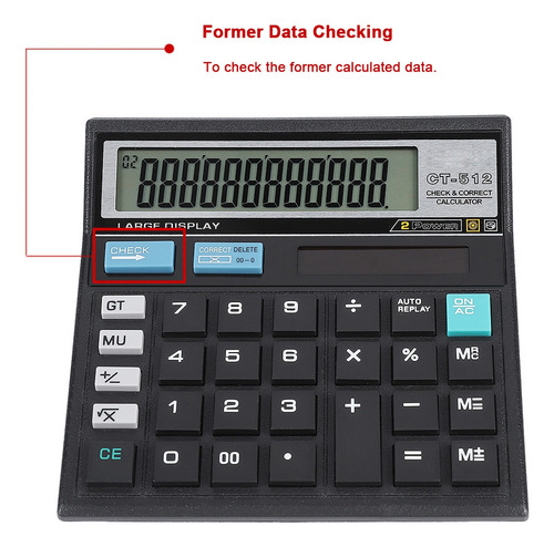 Calculadora Solar Scientific, Antigua Comprobación De Datos
