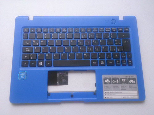 Carcasa Superior Y Teclado Laptop Acer Ao1-131 Model N15v1