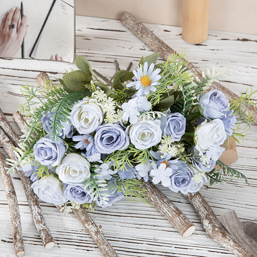 Sombrero De Boda De Imitación Con Flores Artificiales, 4 Uni