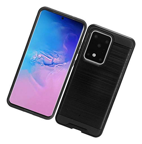 Funda Para Galaxy S20 Ultra 6.9puLG (sm-g988) Negro 6.9pu -2