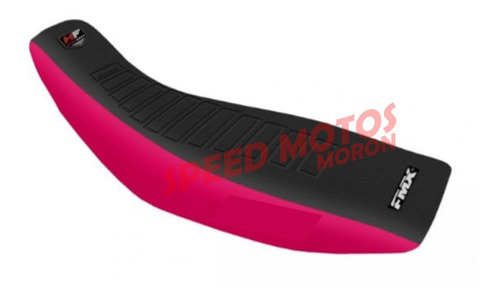 Funda Asiento Honda Zanella Motomel Rosa Y Negro