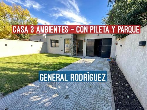 Casa En Venta En General Rodriguez 3 Ambientes 