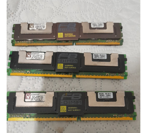 Memória Kingston Kvr667d2d4f5/4g P/ Servidores Dell/ Hp/ibm