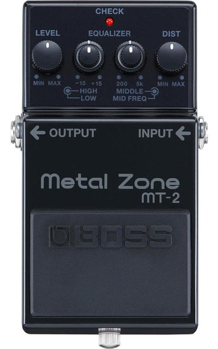 Pedal De Distorsión Boss Mt-2-3a (edición 30° Aniversario)