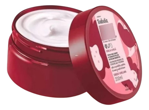 Crema Ultranutritiva Cereza Y Avellana Tododia 200 Ml.
