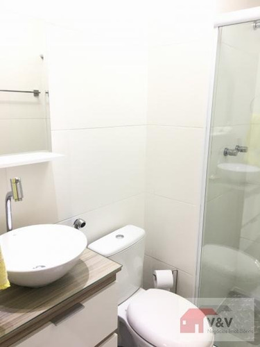Imagem 12 de 15 de Apartamento Para Venda Em São Paulo, Brooklin, 2 Dormitórios, 1 Suíte, 2 Banheiros, 1 Vaga - Brkl865_2-671193