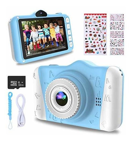 Kids Digital Camera Camara Para Niños De 12mp Con Pantalla