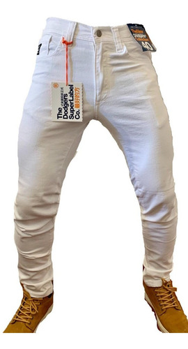 Pantalón Blanco Elastizado