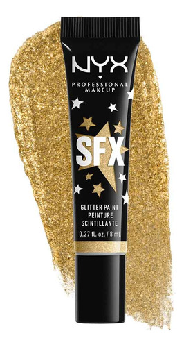 NYX COSMETICS, Glitter para cara y cuerpo, Color Broomstick Baddie