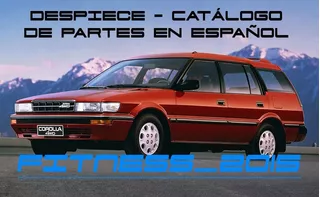 Manual Despiece Catalogo Toyota Corolla Wagon 1990 - 1995