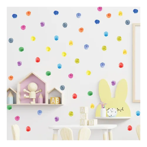 comprar Calcomanías Royolam De Pared Con 22 Lunares Coloridos, 120 U