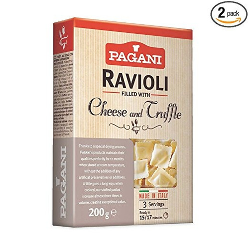 Pagani Raviolli Con Queso Y Trufa, 1 Libra (pack De 2)