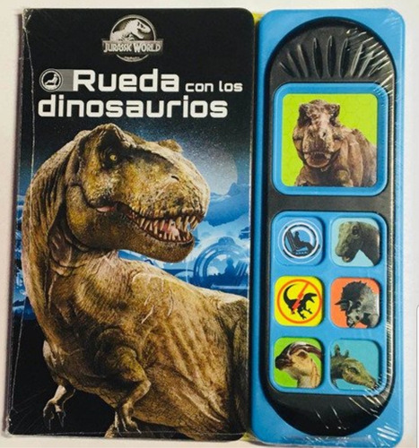 Libro Con Sonidos Jurassic World Rueda Con Los Dinosaurios