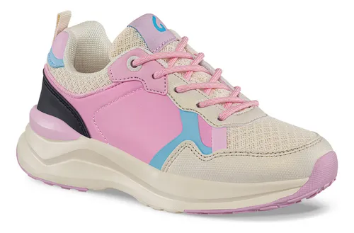 Tenis Landa Beige Para Niña Los Gomosos