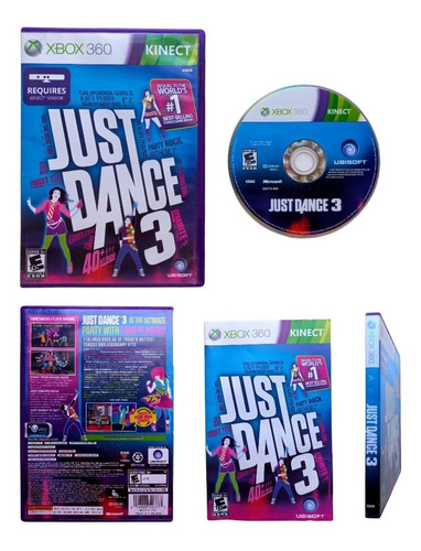Kinect Just Dance 3 Xbox 360 En Español