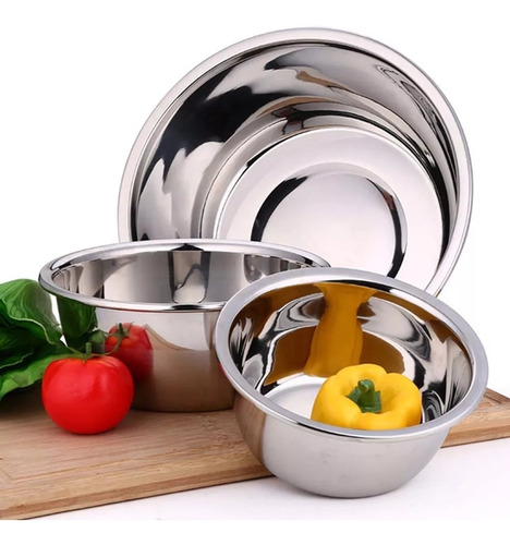 Bowl Acero Inoxidable 28 Cm Cocina