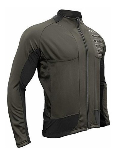 Chaqueta De Jersey Termico De Invierno Softshell Con Reflec