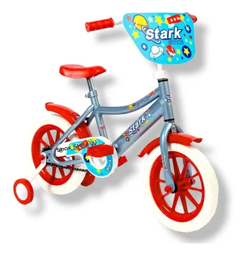 BICICLETA NIÑO STARK ZOMBIES RODADO 12 - CoopeHogar