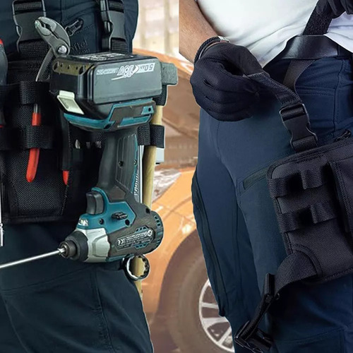 Coldre De Couro Para Ferramentas Com Coldre Para Perna