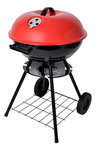 Barbacoa Redonda 43cms Parrilla De Carbón Portátil